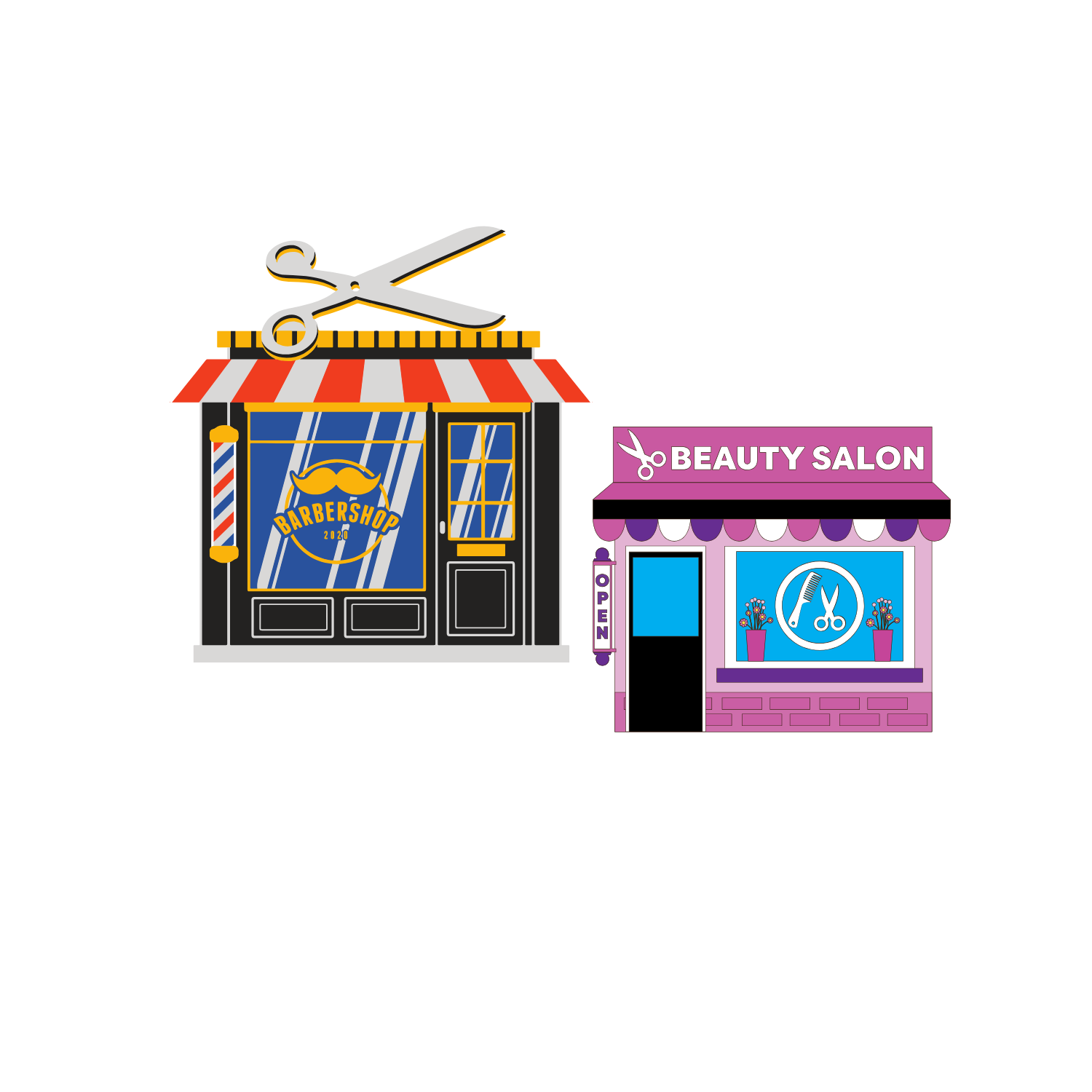 Cosmétiques - Salons et salons de coiffure