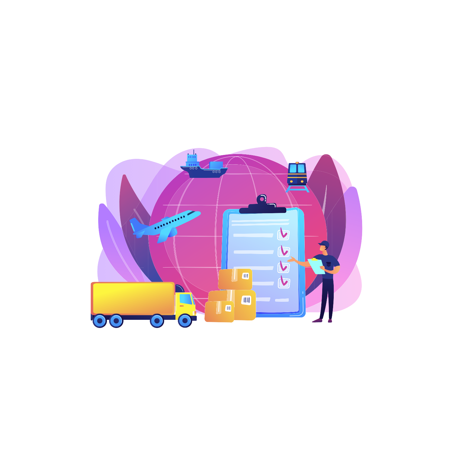 Dédouanement et expédition