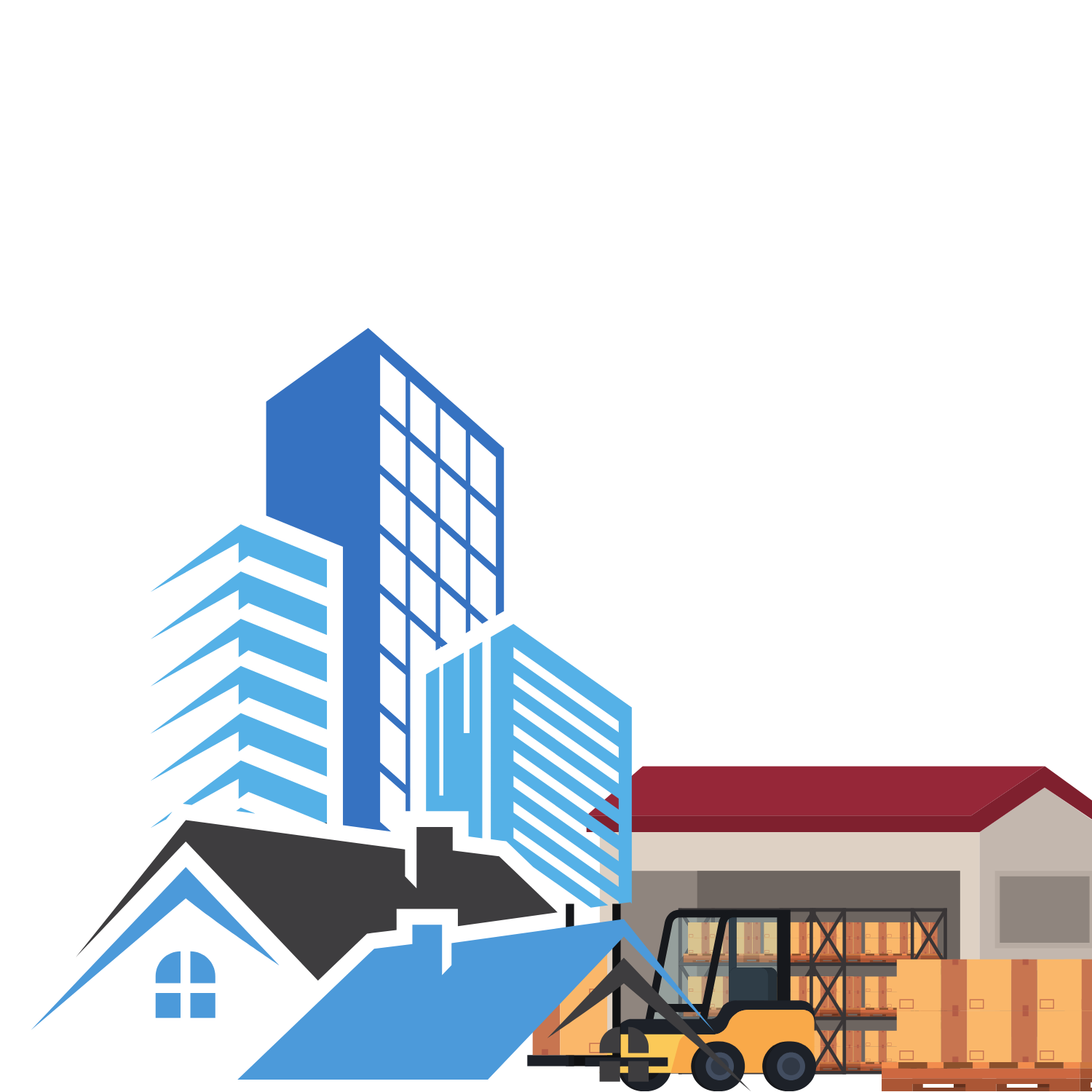 Immobilier et entrepôts