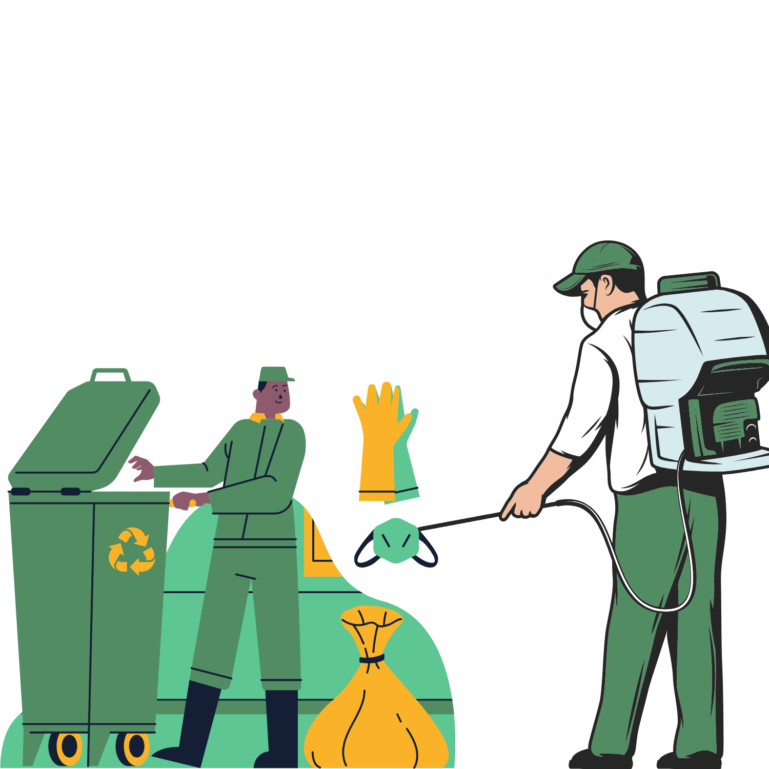 Lutte contre les déchets et les parasites